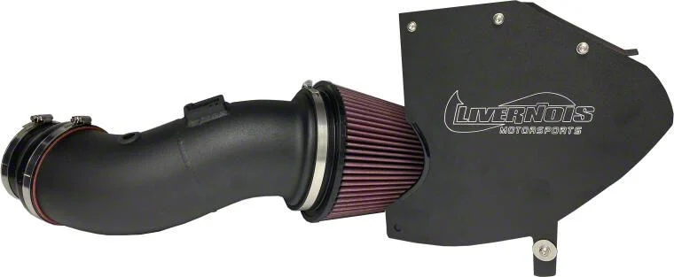 Livernois Motorsports Windstorm Cold Air Intake; Black (15-16 Charger SRT Hellcat)