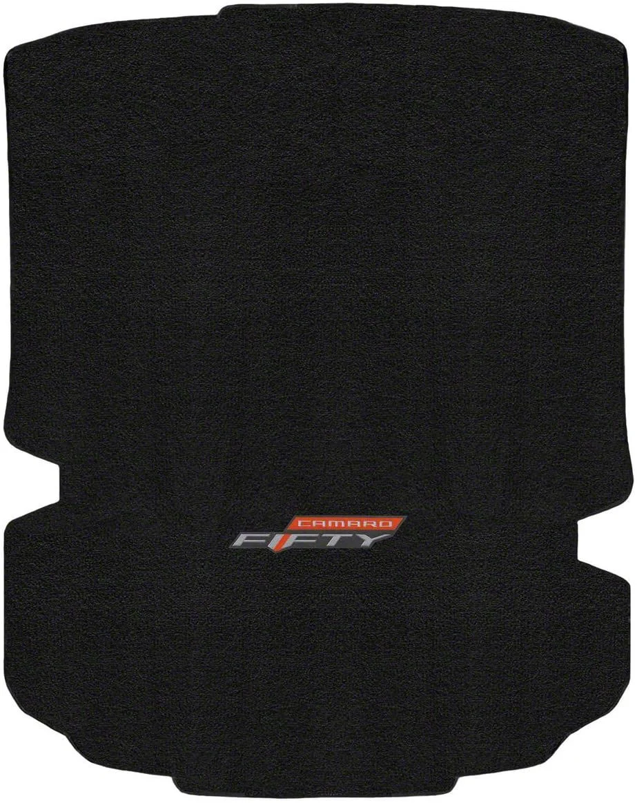 Lloyd Ultimat Trunk Mat with 50th Anniversary Logo; Black (16-24 Camaro Coupe)