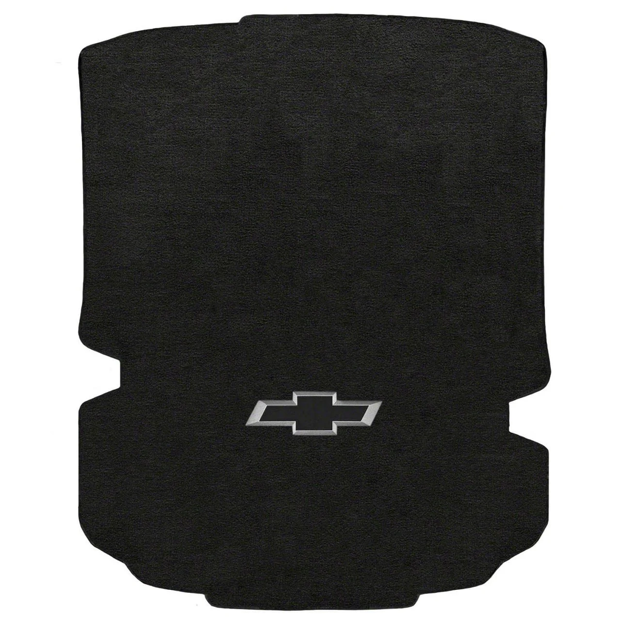 Lloyd Velourtex Trunk Mat with Black 3D Bowtie Logo; Black (16-24 Camaro Coupe)