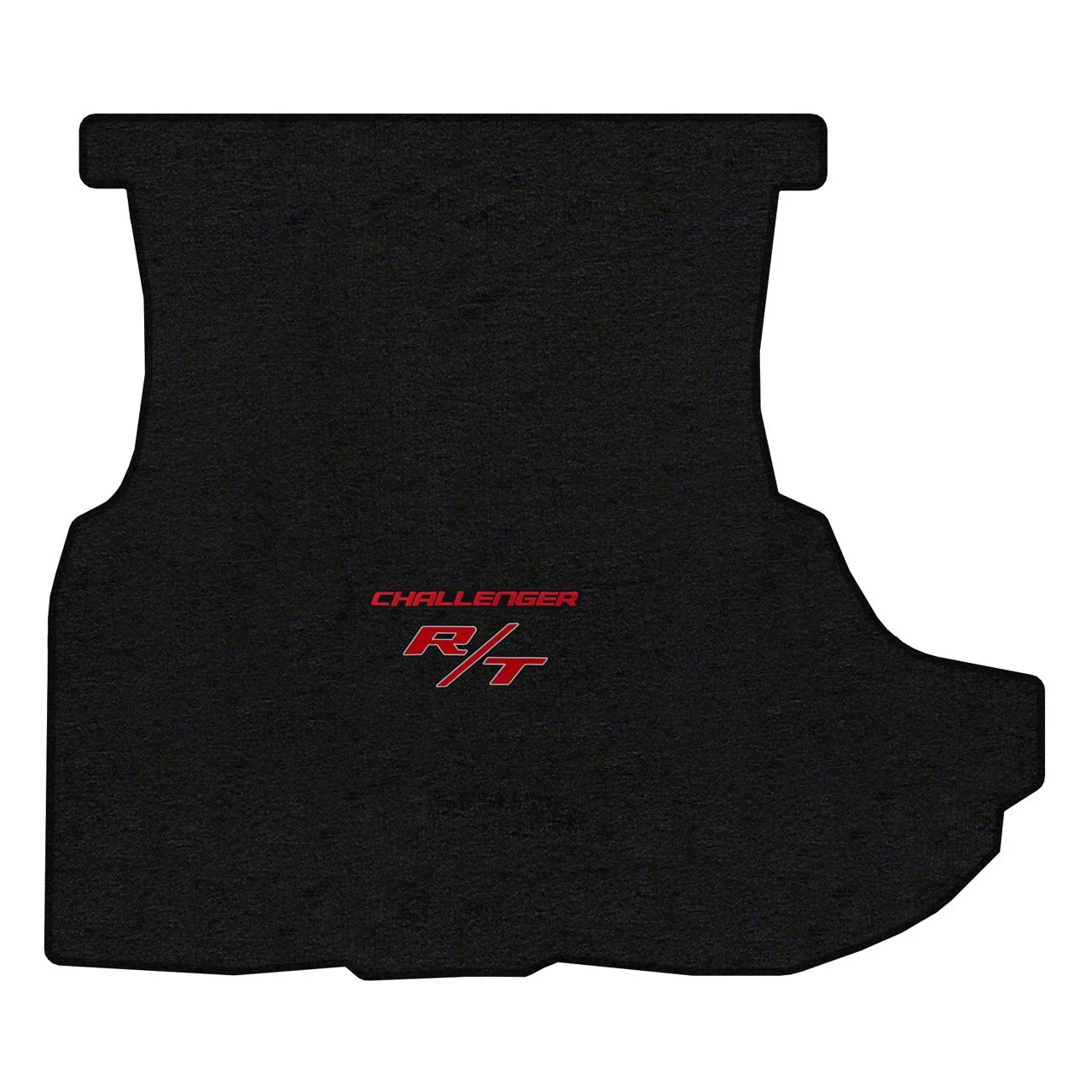 Lloyd Trunk Mat with Challenger and Red RT Logo; Black (08-10 Challenger w/ Subwoofer)
