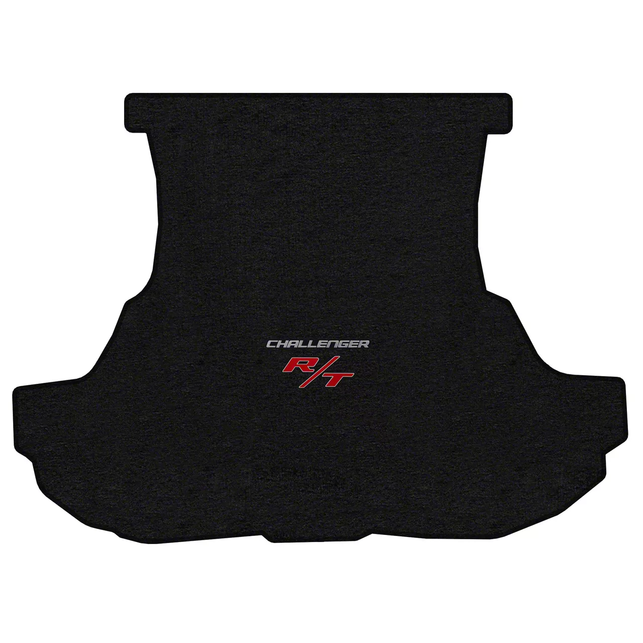 Lloyd Trunk Mat with Challenger and Silver RT Logo; Black (08-10 Challenger w/o Subwoofer)