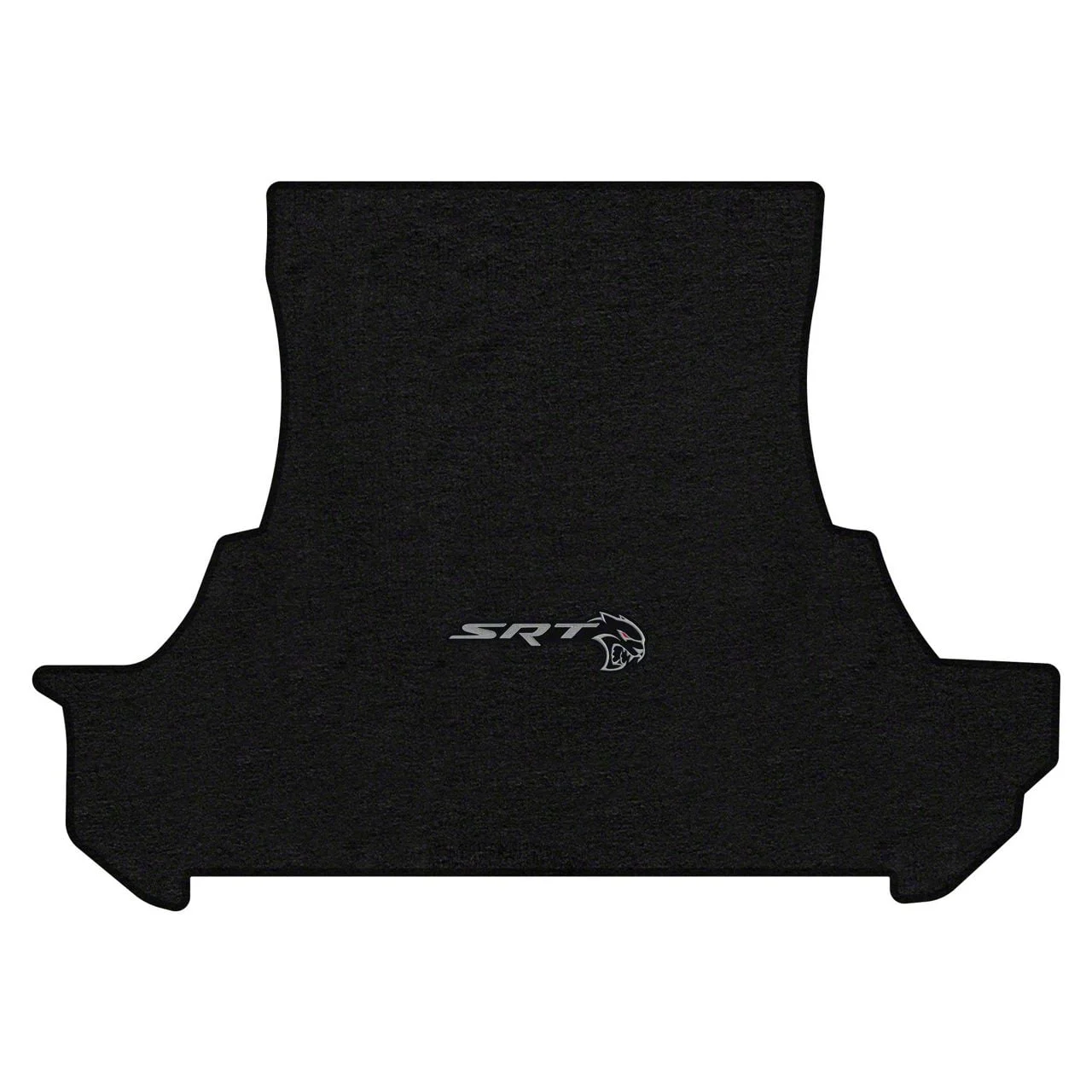 Lloyd Trunk Mat with Dodge Hellcat Redeye Logo; Black (12-23 Challenger, Excluding AWD)
