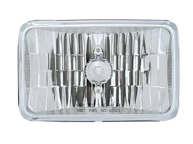 4 X 6 Crystal Rectangular Headlight w/ Glass Lens (High Beam)