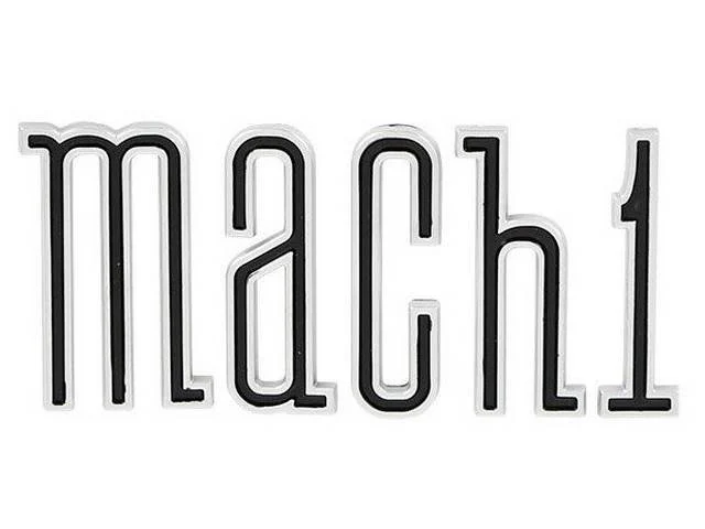 Mach 1 Rear Trunk Emblem for 2003-04 Mustang Exact Repro