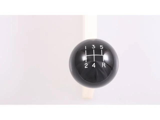 1 7/8 in. Black Hurst Shift Knob w/ 5-Speed Patter Fits 3/8 X 16 Threads (No Logo)