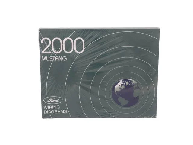 2000 Mustang Wiring Schematics- Reprint of Original