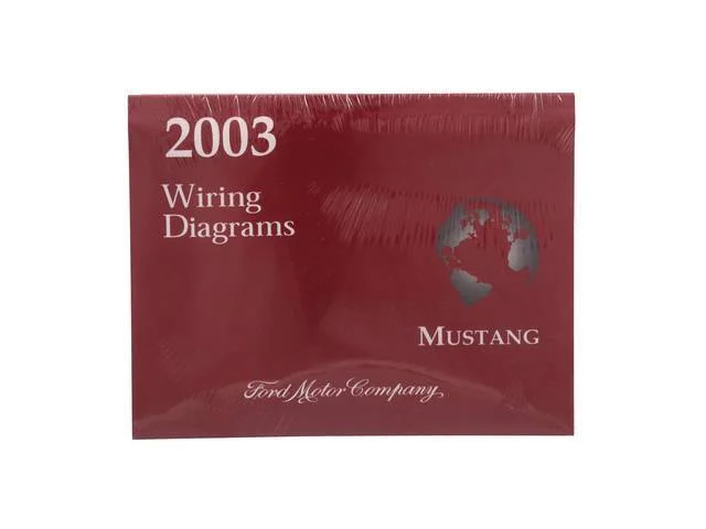 2003 Mustang Wiring Schematics- Reprint of Original
