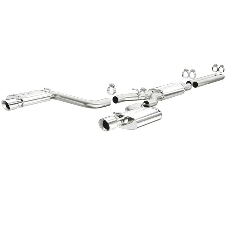 Magnaflow Street Series Cat-Back Exhaust System with Polished Tips (06-10 6.1L HEMI Charger)