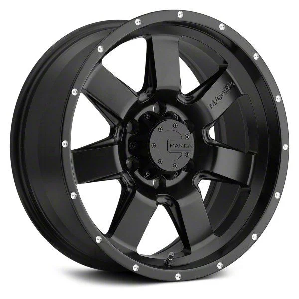 Mamba Offroad Wheels M14 Matte Black 6-Lug Wheel; 20x9; 12mm Offset (07-14 Tahoe)