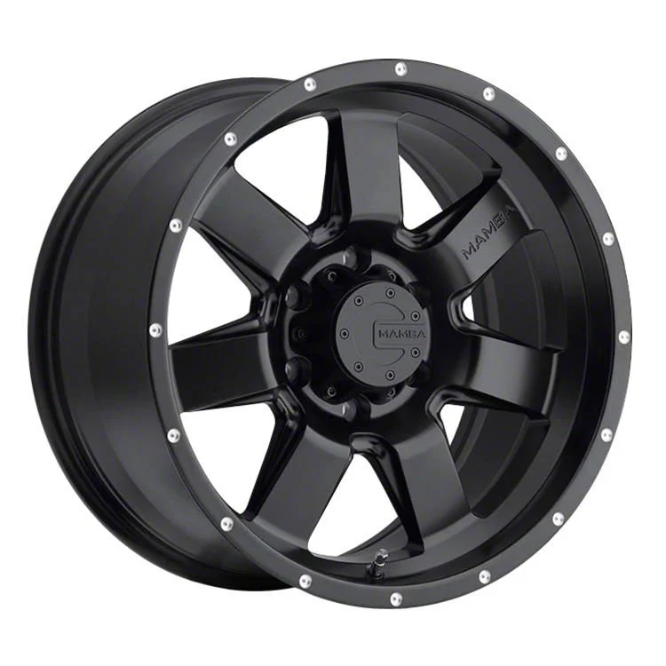 Mamba Offroad Wheels M14 Matte Black 5-Lug Wheel; 17x9; 19mm Offset (09-18 RAM 1500)