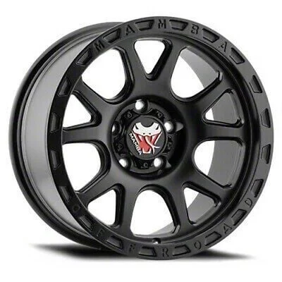 Mamba Offroad Wheels M27 Matte Black 5-Lug Wheel; 17x9; 12mm Offset (09-18 RAM 1500)
