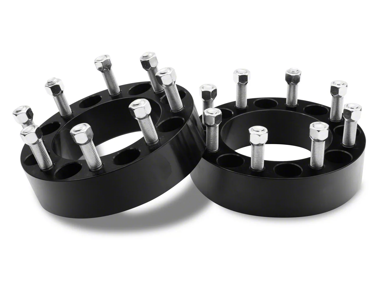 Mammoth 2-Inch Wheel Spacers; Black (12-26 RAM 3500 SRW)