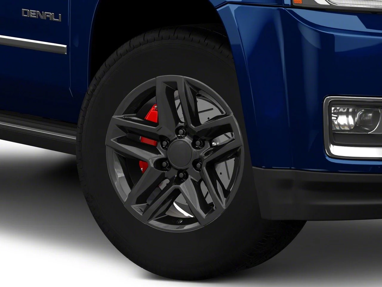 Mammoth Trail Boss Style Black 6-Lug Wheel; 18x8.5; 26mm Offset (21-26 Yukon)