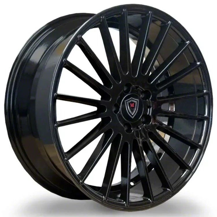 Marquee Wheels M704 Gloss Black Wheel; 20x8.5; 15mm Offset (06-10 RWD Charger)