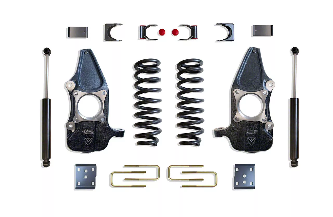 Max Trac Lowering Kit with Max Trac Shocks; 3-Inch Front / 5-Inch Rear (11-14 3.5L EcoBoost, 5.0L F-150)
