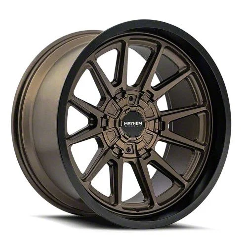Mayhem Wheels Intrepid Matte Bronze 6-Lug Wheel; 20x9; 0mm Offset (07-14 Yukon)