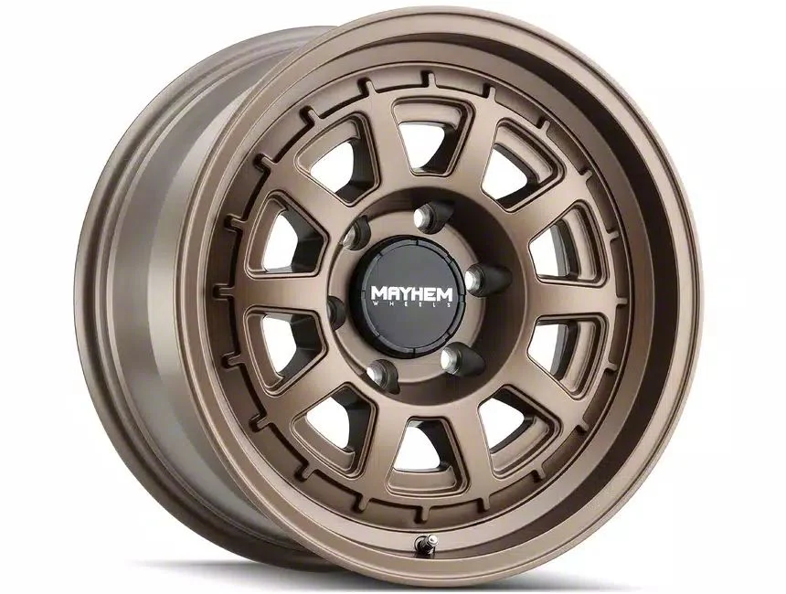 Mayhem Wheels Voyager Dark Bronze 6-Lug Wheel; 18x9; 0mm Offset (07-14 Yukon)