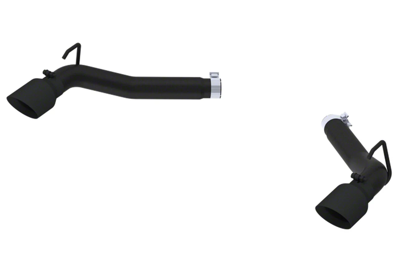 MBRP Armor BLK Muffler Delete Axle-Back Exhaust (10-15 6.2L Camaro)