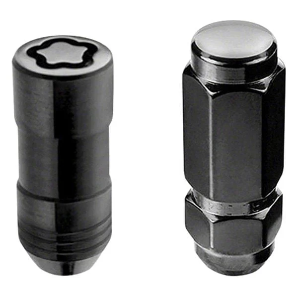 McGard Black Cone Seat Style 8-Lug Wheel Installation Kit; 9/16-18 (03-11 RAM 2500)