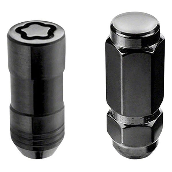 McGard Black Cone Seat Style 8-Lug Wheel Installation Kit; 9/16-18 (03-11 RAM 3500)