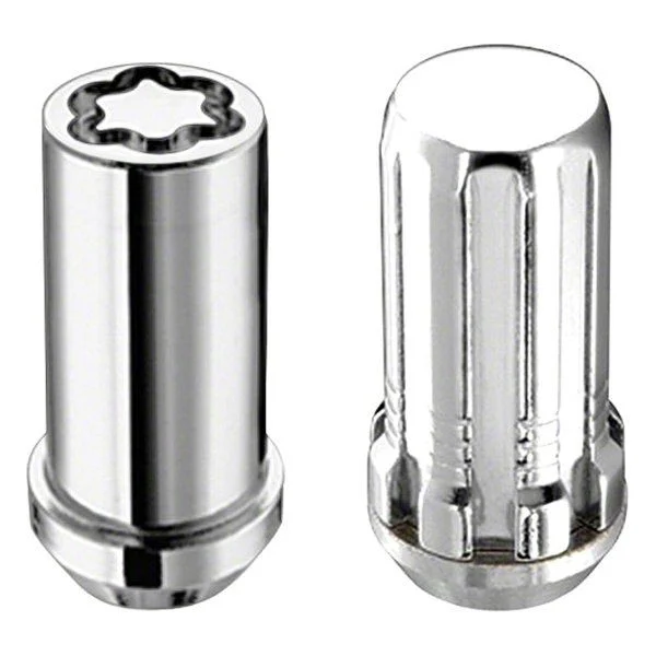 McGard Chrome Spline Drive 8-Lug Wheel Installation Kit; M14 x 1.5 (07-26 Silverado 2500 HD)