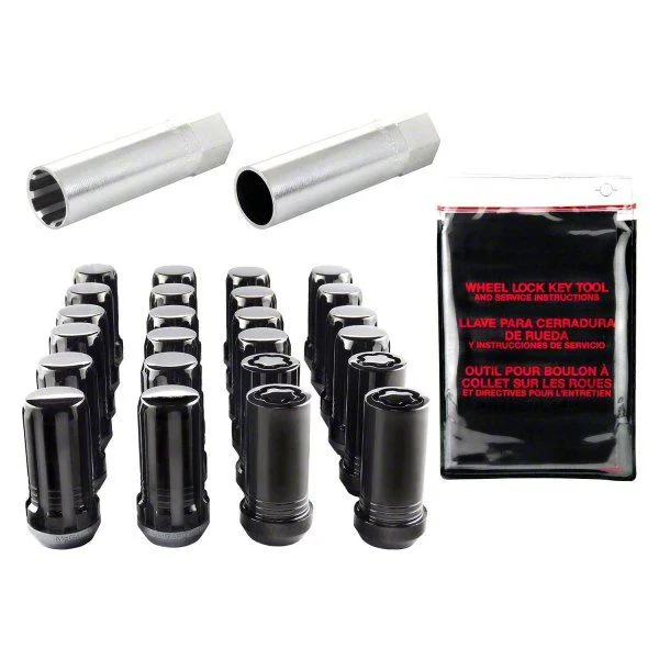 McGard Black Spline Drive 6-Lug Wheel Installation Kit; M14 x 1.5 (07-26 Yukon)