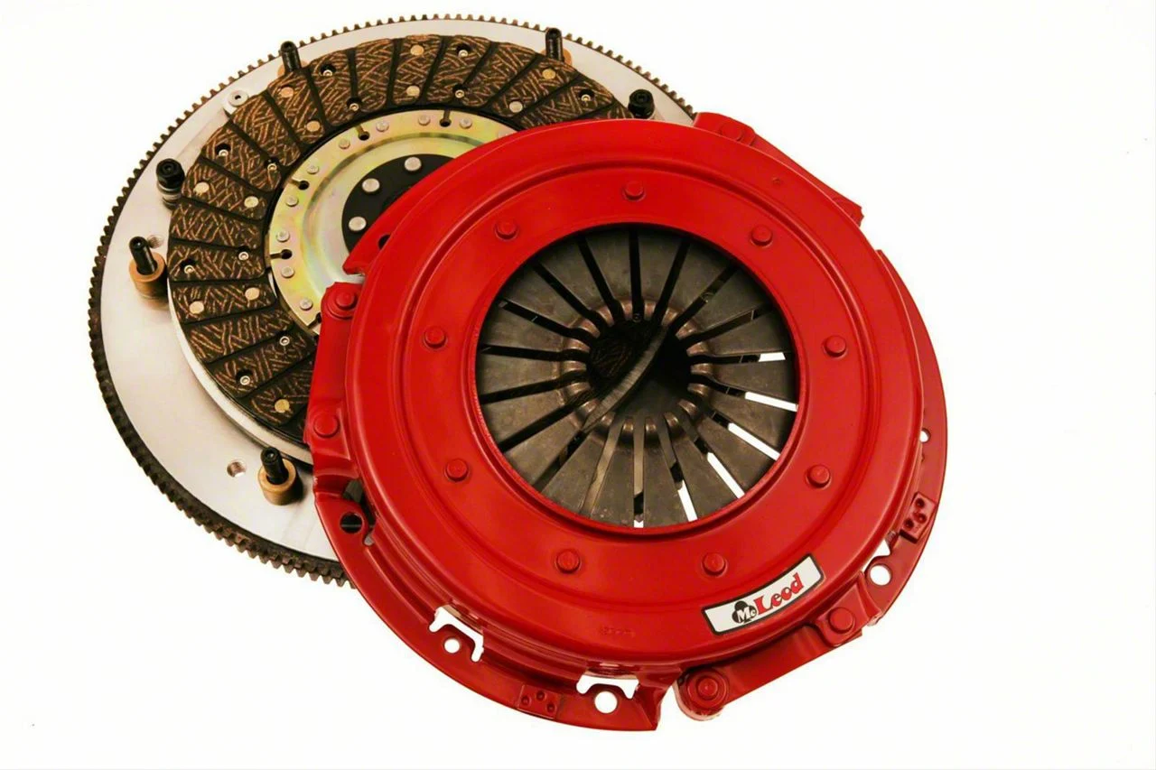 McLeod RXT Twin Disc 1000HP Ceramic Clutch Kit with 8-Bolt Aluminum Flywheel; 26-Spline (12-24 6.2L Camaro)