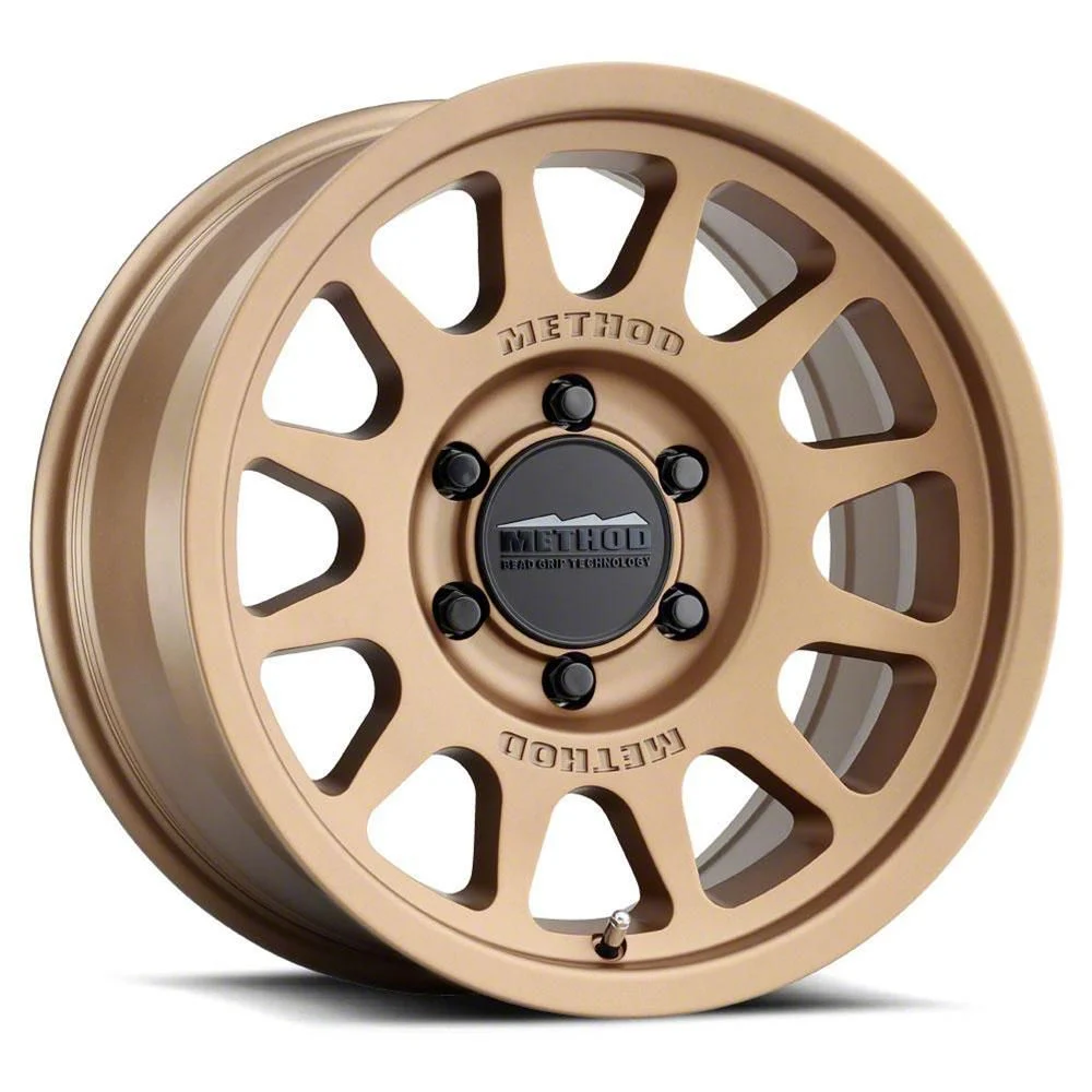 Method Race Wheels MR703 Bead Grip Bronze 8-Lug Wheel; 17x8.5; 0mm Offset (03-09 RAM 2500)