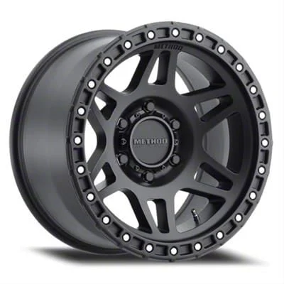 Method Race Wheels MR312 Matte Black 5-Lug Wheel; 17x8.5; 0mm Offset (09-18 RAM 1500)