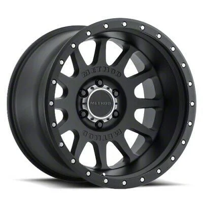 Method Race Wheels MR605 NV Matte Black 5-Lug Wheel; 20x10; -24mm Offset (09-18 RAM 1500)