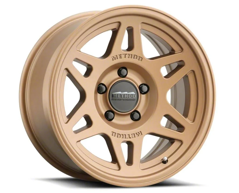 Method Race Wheels MR706 Bead Grip Bronze 5-Lug Wheel; 17x8.5; 0mm Offset (09-18 RAM 1500)