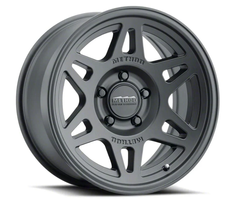 Method Race Wheels MR706 Bead Grip Matte Black 5-Lug Wheel; 17x8.5; 0mm Offset (09-18 RAM 1500)