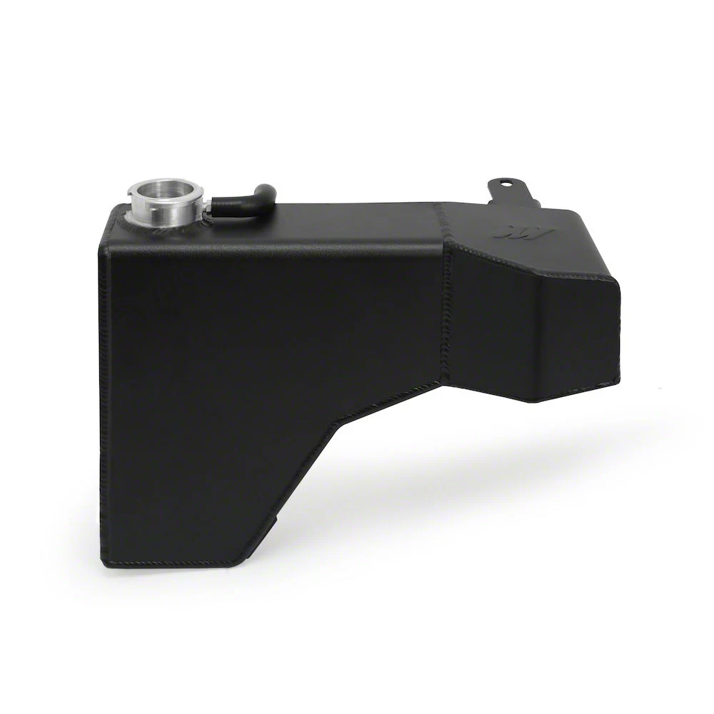 Mishimoto Aluminum Coolant Expansion Tank; Micro-Wrinkle Black (11-14 Charger; 15-23 3.6L, 5.7L HEMI Charger)