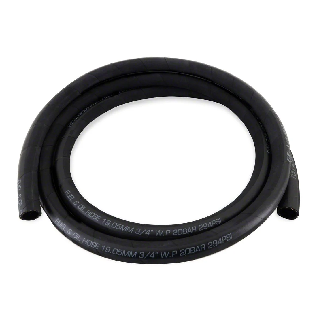 Mishimoto Push Lock Hose; Black; -12AN; 240-Inch (Universal; Some Adaptation May Be Required)