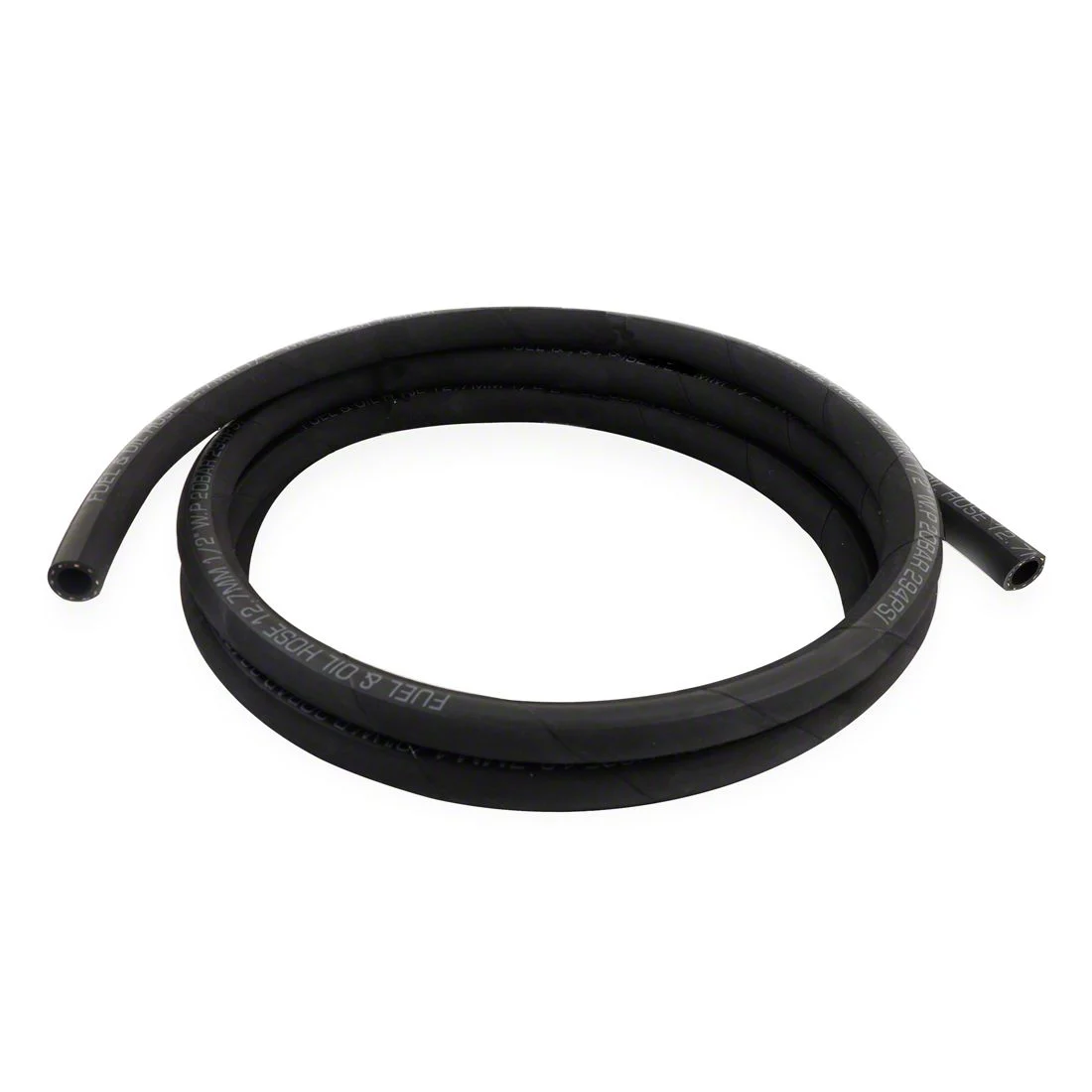 Mishimoto Push Lock Hose; Black; -8AN; 240-Inch (Universal; Some Adaptation May Be Required)
