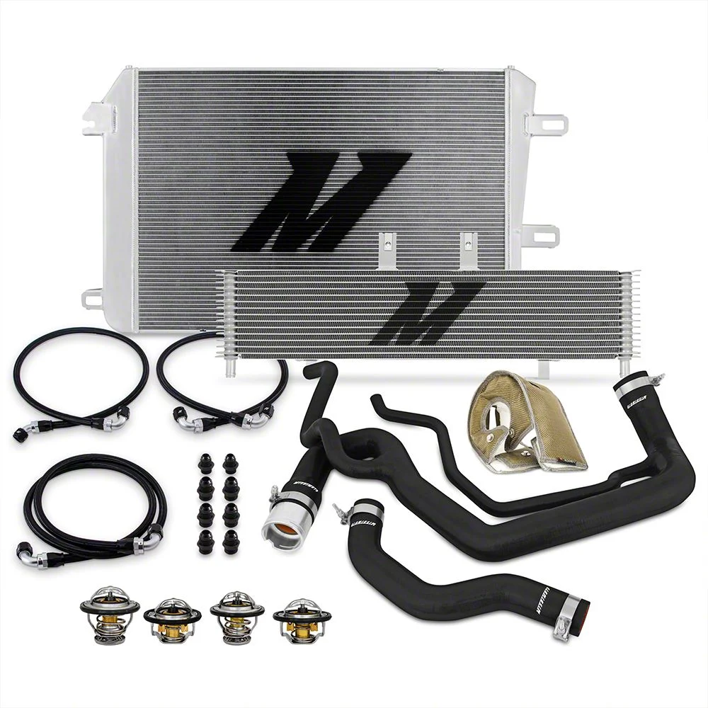 Mishimoto Radiator Ultimate Bundle (07-10 6.6L Duramax Sierra 2500 HD)