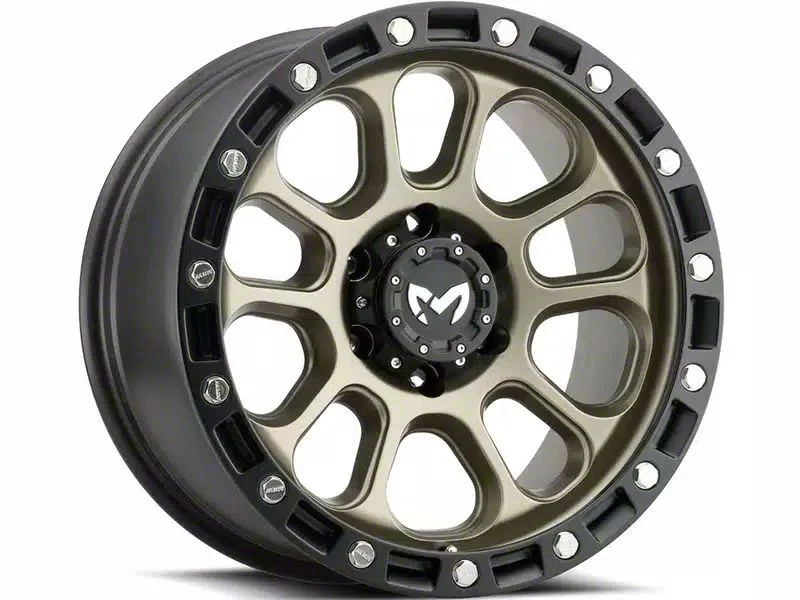 MKW Offroad M204 Matte Bronze 6-Lug Wheel; 18x9; 1mm Offset (07-14 Tahoe)