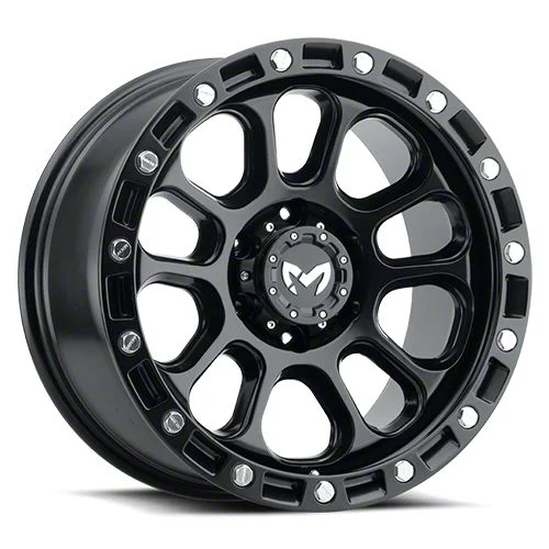 MKW Offroad M204 Satin Black 6-Lug Wheel; 18x9; -12mm Offset (07-14 Tahoe)