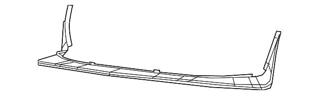 Mopar Air Dam; Front; Without Fog Lamps (15-17 Challenger)
