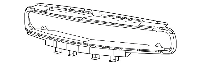 Mopar Grille Mounting Panel (15-23 Challenger)