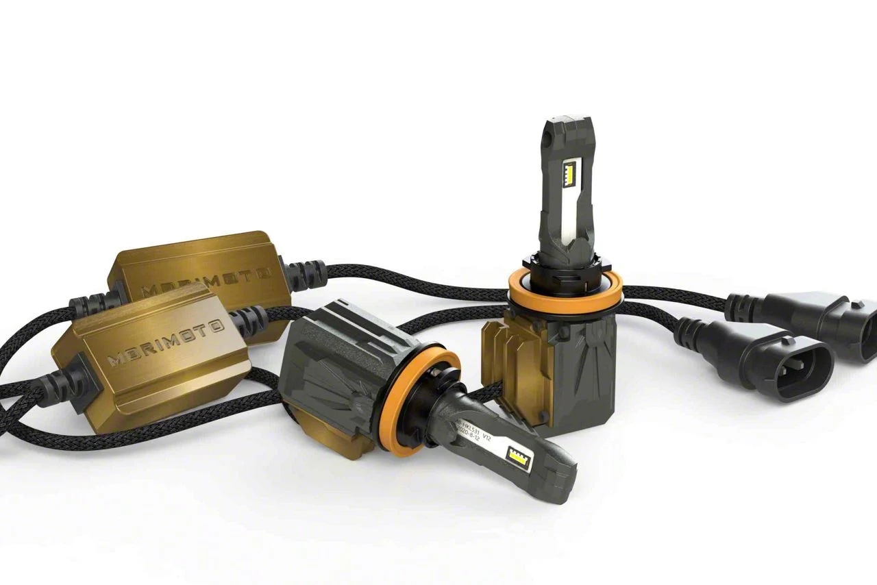 Morimoto 2Stroke 3.0 LED Headlight Bulbs; Low Beam; H11 (11-14 Charger)