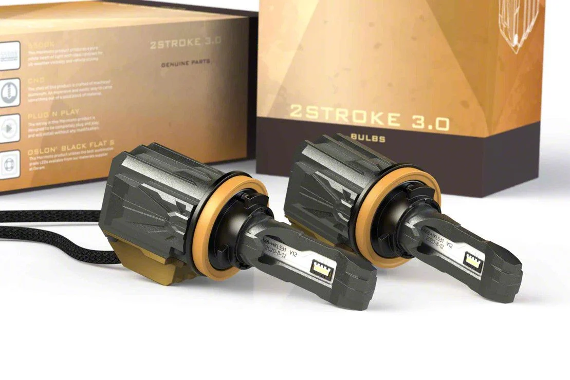 Morimoto 2Stroke 3.0 LED Headlight Bulbs; Low Beam; H11 (20-26 Silverado 2500 HD)