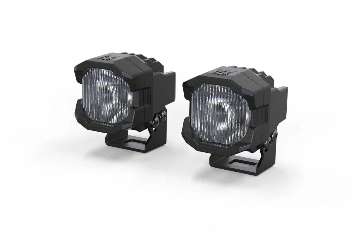 Morimoto 1Banger LED Pod Lights; HXB White SAE Beam (Universal; Some Adaptation May Be Required)