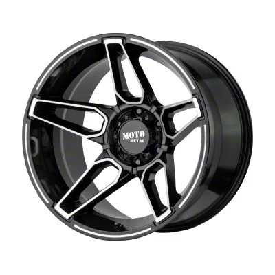 Moto Metal MO994 Fang Gloss Black Machined 6-Lug Wheel; 20x9; 0mm Offset (07-14 Tahoe)