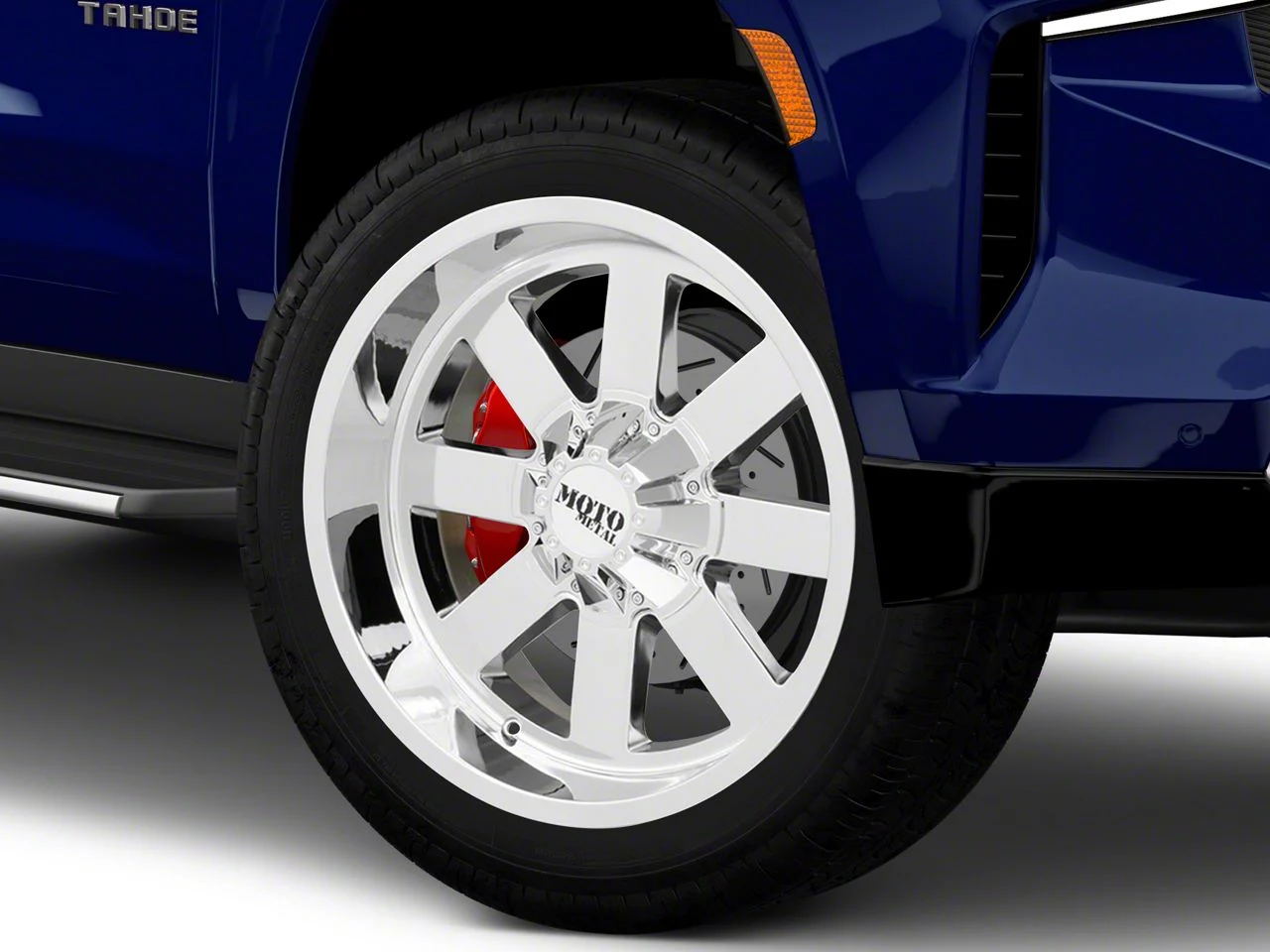 Moto Metal MO962 Chrome 6-Lug Wheel; 22x14; -76mm Offset (21-26 Tahoe)