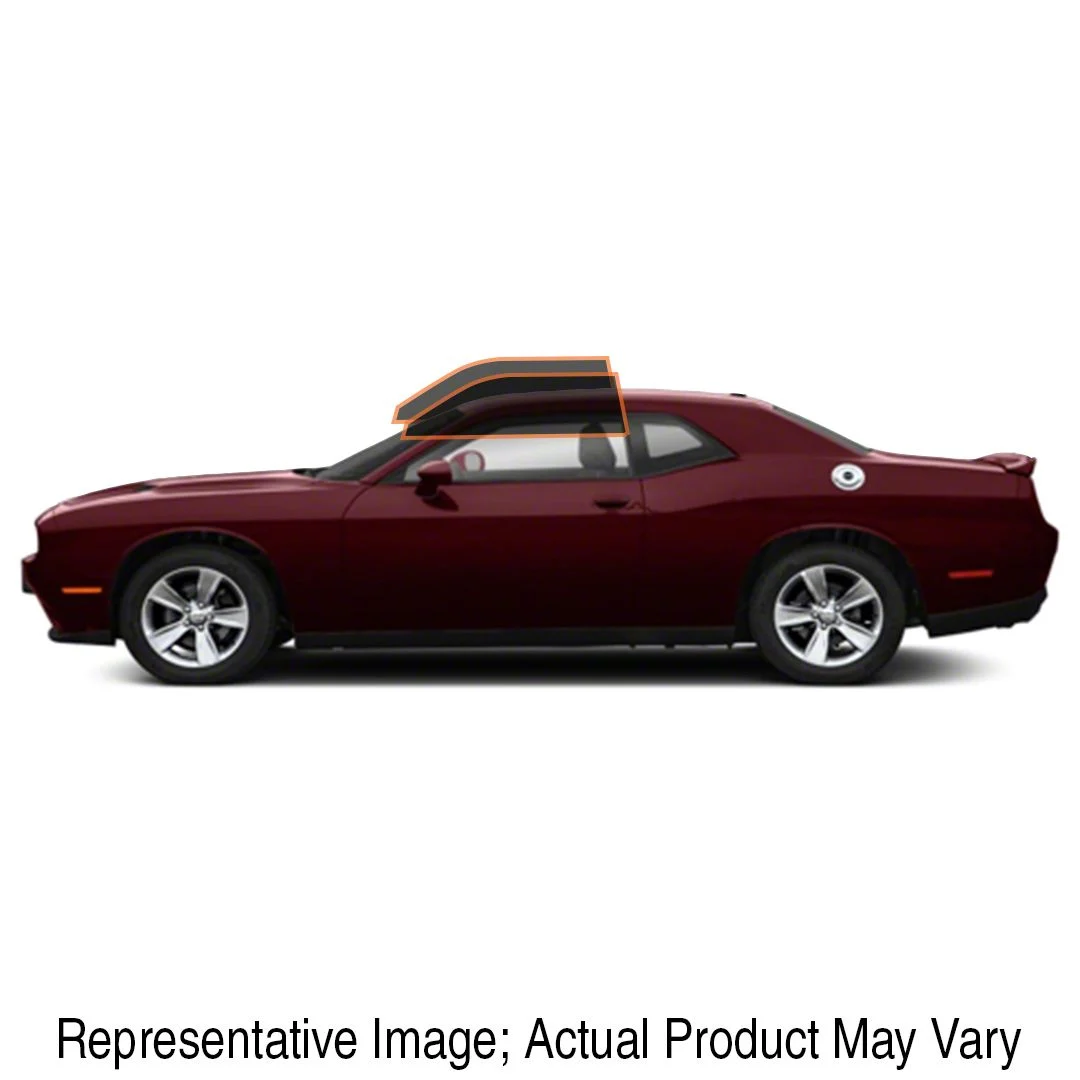 MotoShield Pro Front Driver/Passenger Window Tint; 15% (08-23 Challenger)