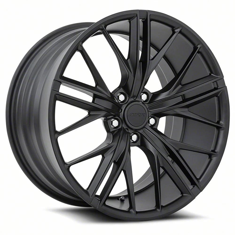 MRR M650 Matte Black Wheel; Rear Only; 20x11; 43mm Offset (10-15 Camaro)