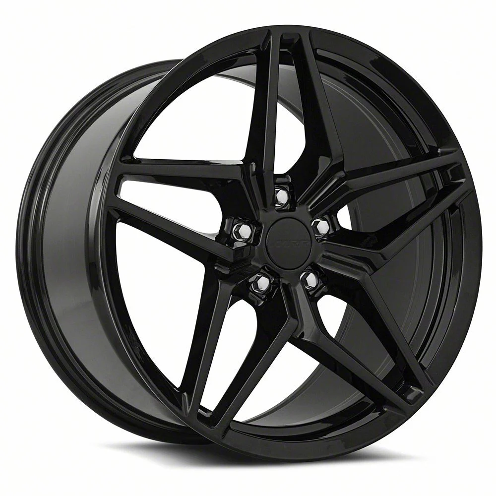 MRR M755 Gloss Black Wheel; Rear Only; 20x11; 43mm Offset (10-15 Camaro)