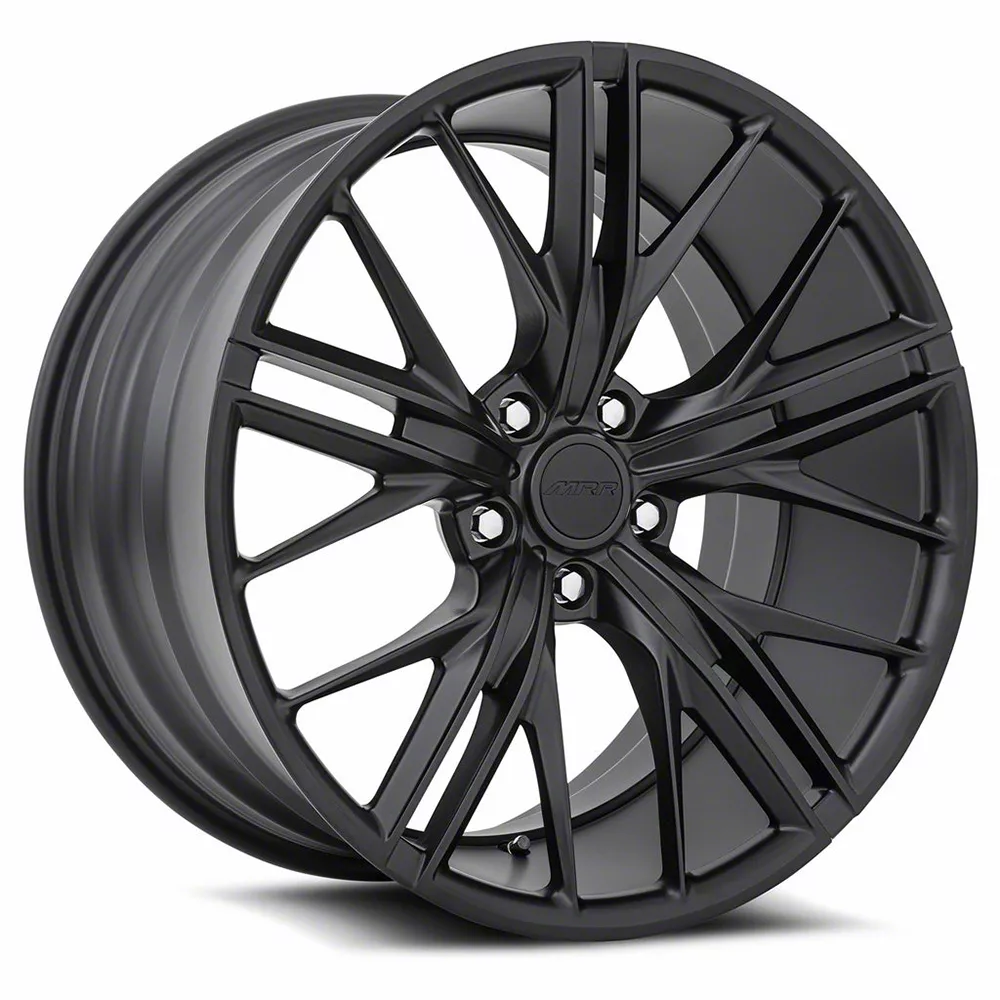 MRR M650 Matte Black Wheel; 20x10; 23mm Offset (16-24 Camaro)