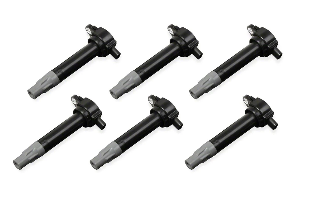 MSD Blaster Series Ignition Coils; Black (09-10 3.5L Challenger)